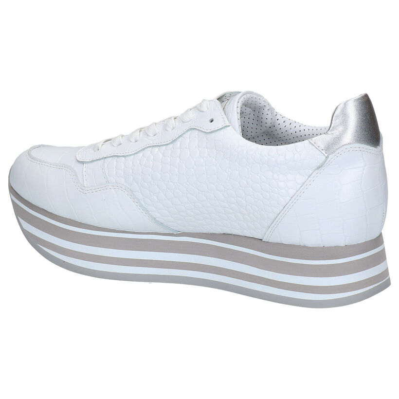Nathan-Baume Chaussures à lacets en Blanc en cuir (272867)