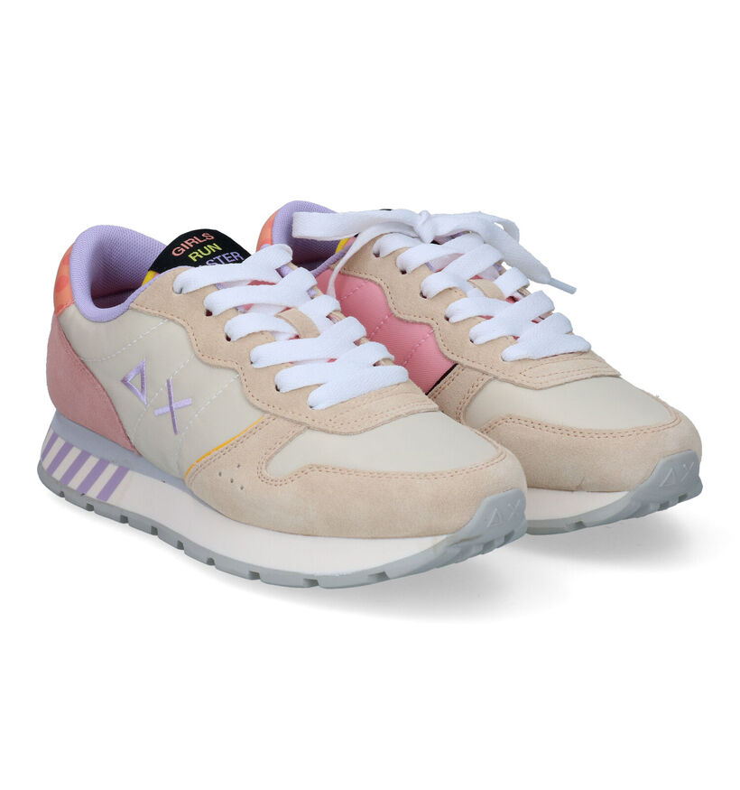 Sun 68 Ally Cany Cane Beige Sneakers voor dames (304685) - geschikt voor steunzolen