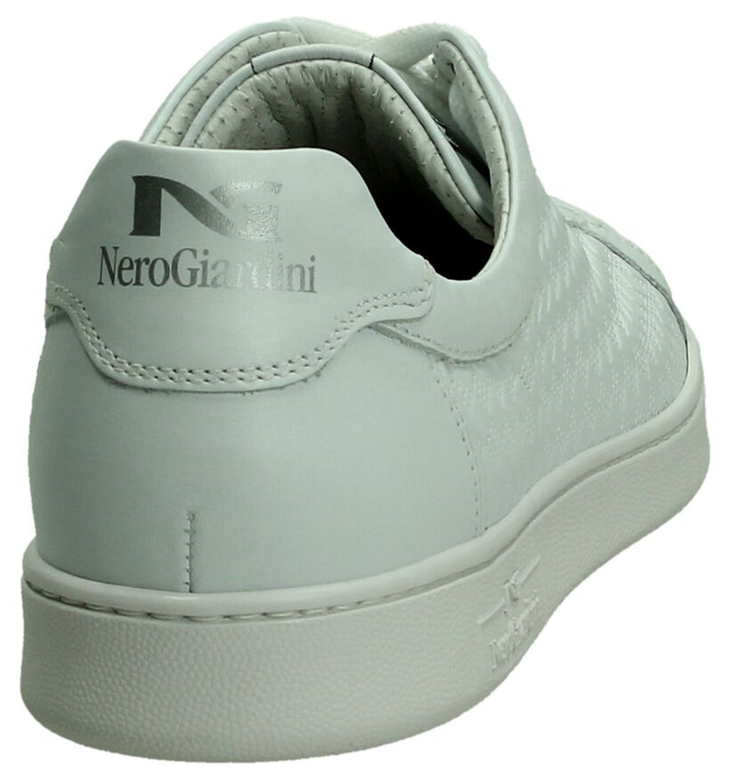 Witte Lage Geklede Sneakers NeroGiardini, , pdp