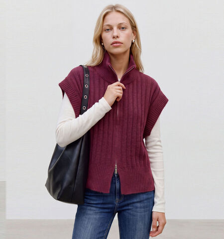 Vero Moda Vestes Bordeaux