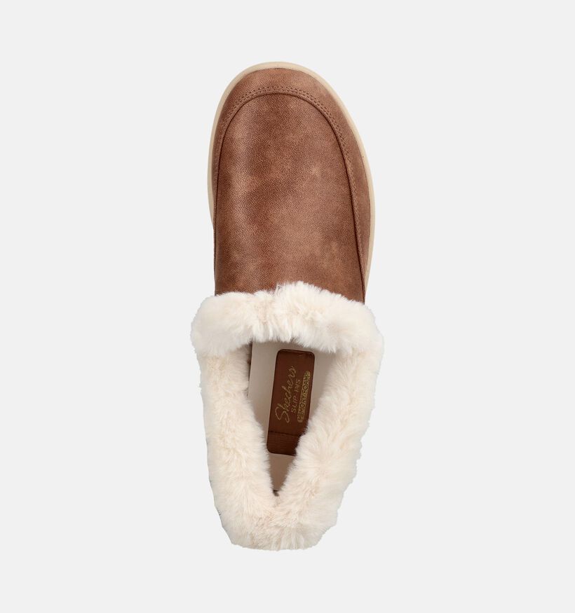 Skechers Cozy Escape Cognac Gesloten Pantoffels voor dames (377968)