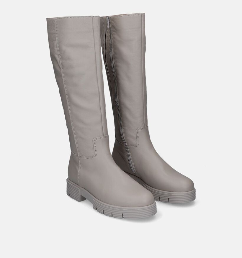 OptiFit Bottes hautes en Camel pour femmes (315160) - pour semelles orthopédiques