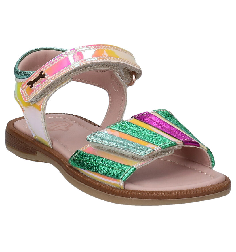 STONES and BONES Zemar Multicolor Sandalen in stof (287869)