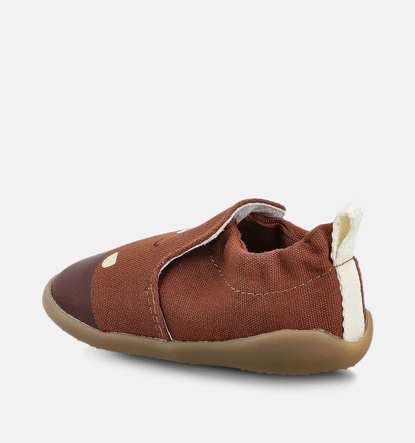 Bobux Cosy Bear Chaussons pour bébé en Cognac pour filles, garçons (362157)