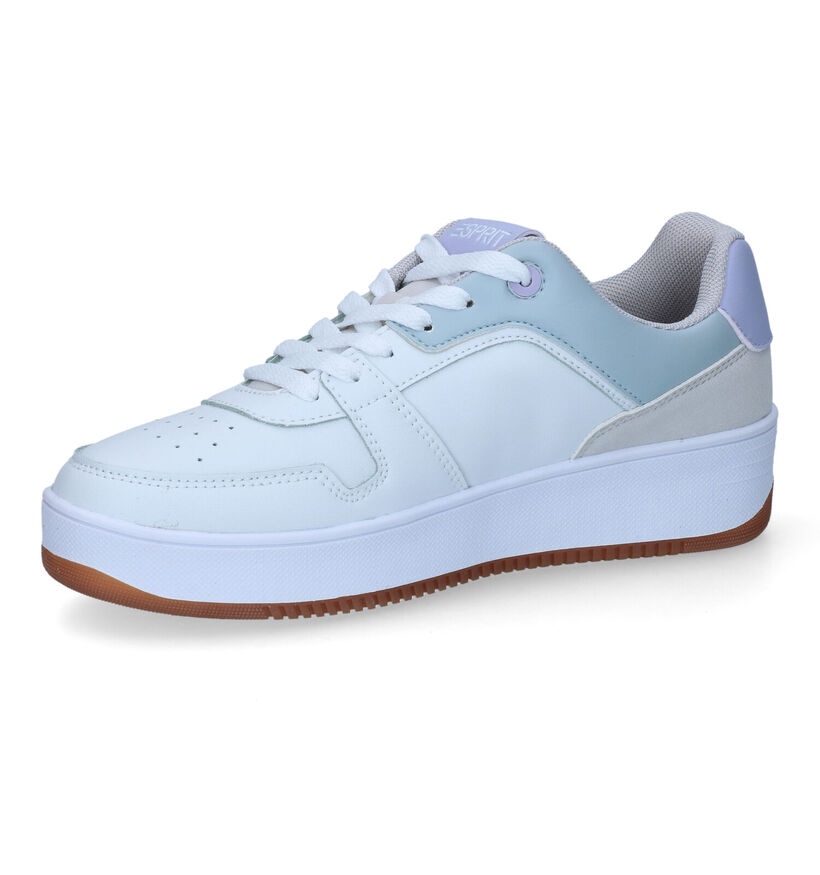 Esprit Witte Sneakers voor dames (314624) - geschikt voor steunzolen