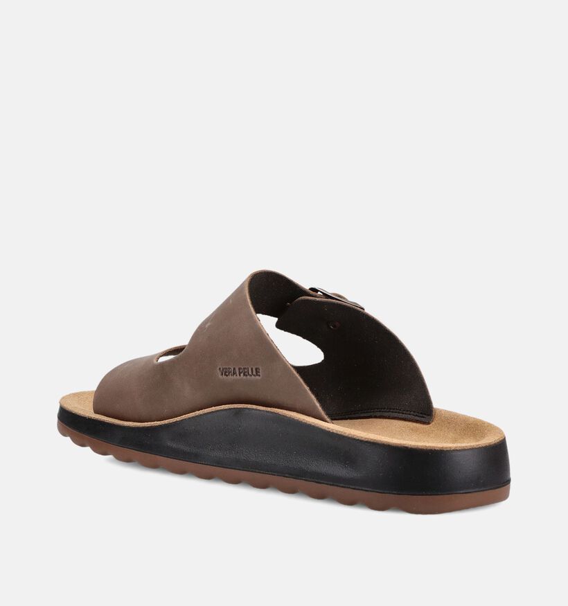 Fly Flot Taupe Slippers voor heren (374183)