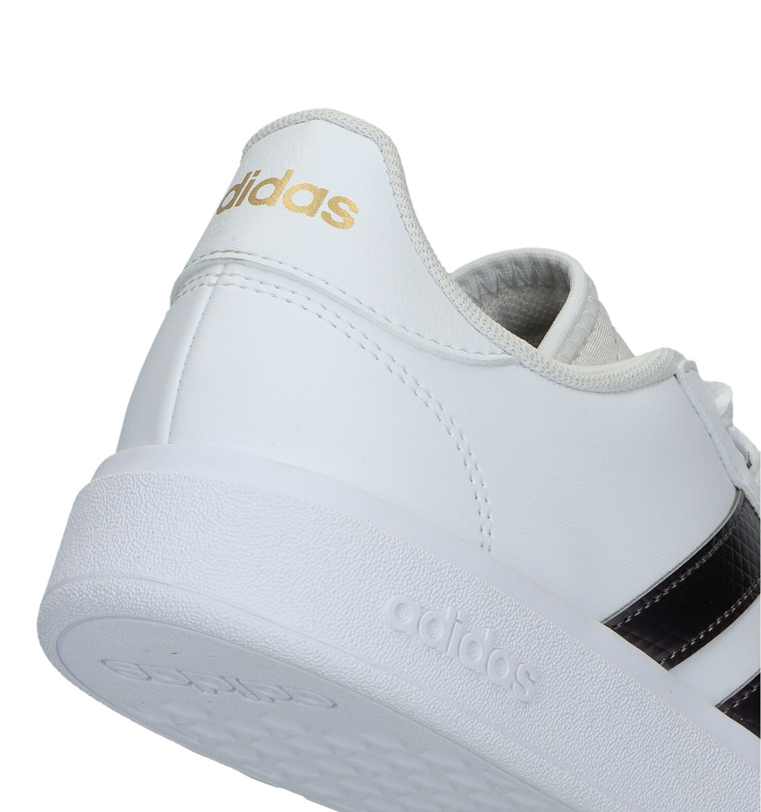 adidas Grand Court Base 2.0 Witte Sneakers Dames Sneakers