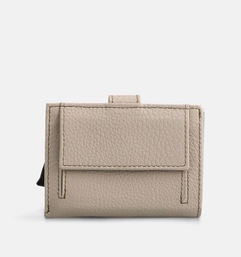 Crinkles Portemonnees Zwart/Wit/Beige/Cognac/Bruin/Blauw/Groen/Grijs