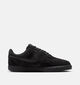 Nike Court Vision Baskets basses en Noir pour hommes (376136)