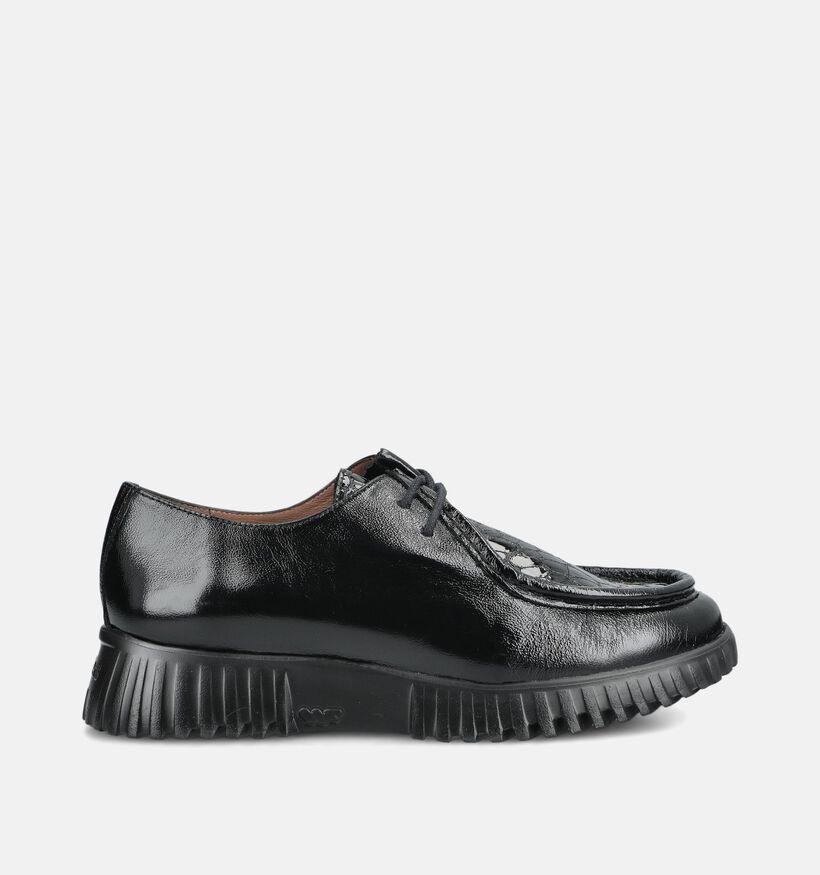 Wonders Zwarte Loafers voor dames (381441) - geschikt voor steunzolen