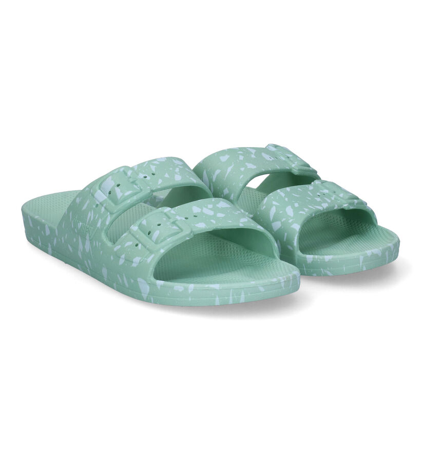 Freedom Moses Basic Nu-pieds en Or rose pour femmes (323019)