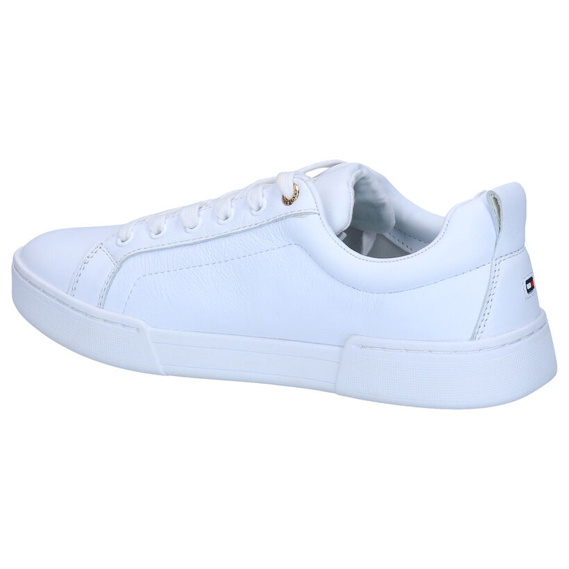 Tommy Hilfiger Baskets basses en Blanc en cuir (268348)