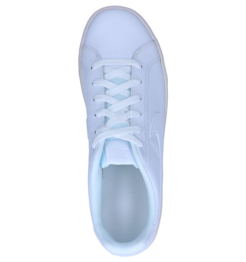 Nike Court Royale Witte Sneakers in leer (262194)