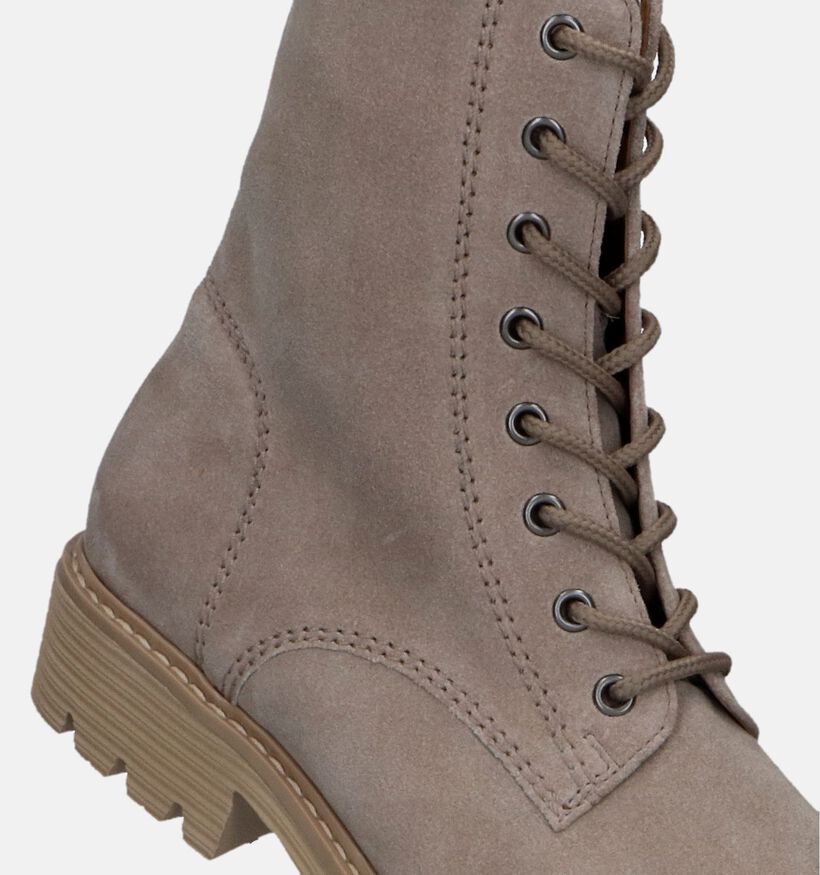 Gabor OptiFit Beige Bottines voor dames (331171) - geschikt voor steunzolen