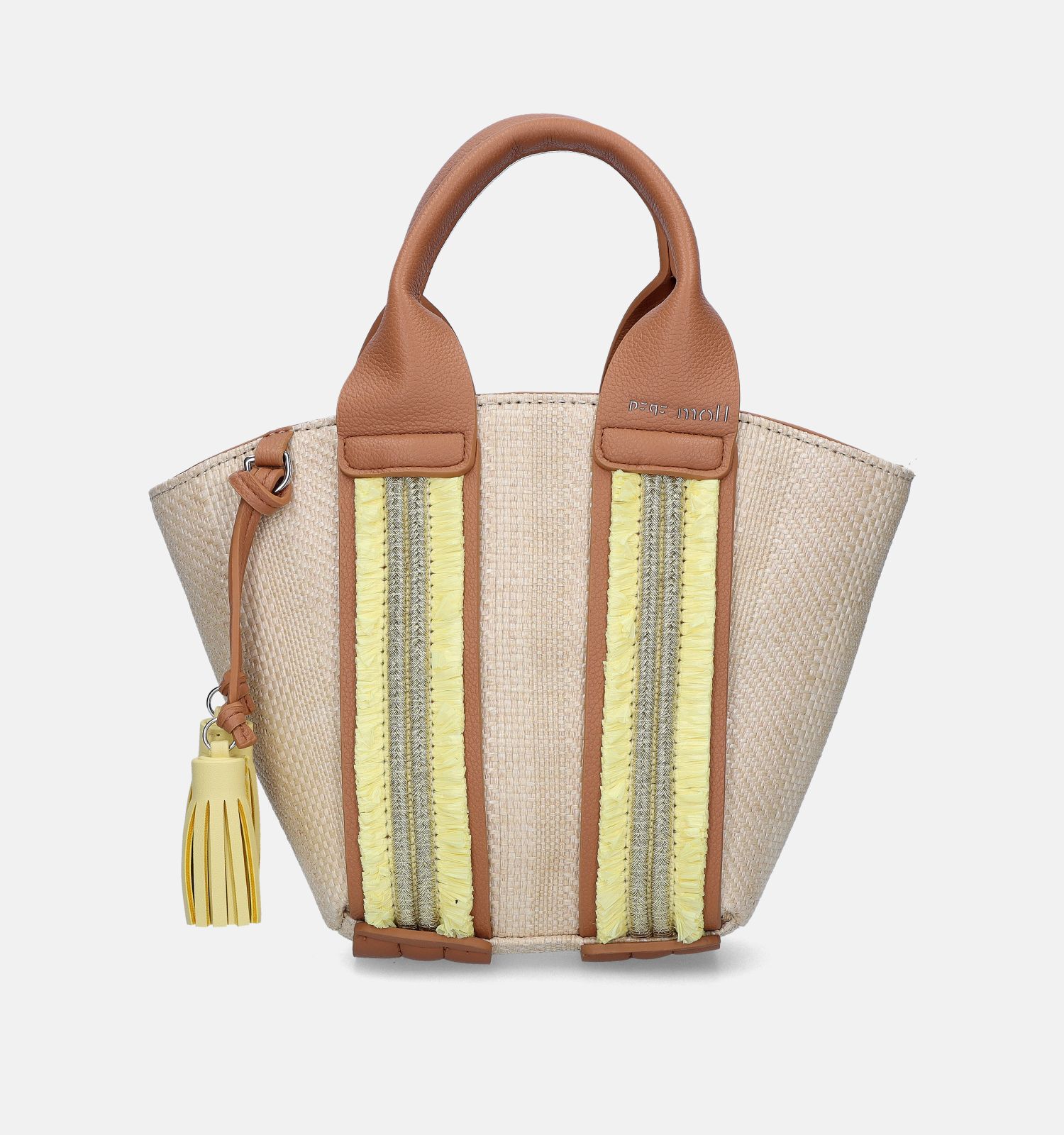 Pepe Moll Naike Beige Handtas met riem Dames Handtassen Online op TORFS.BE