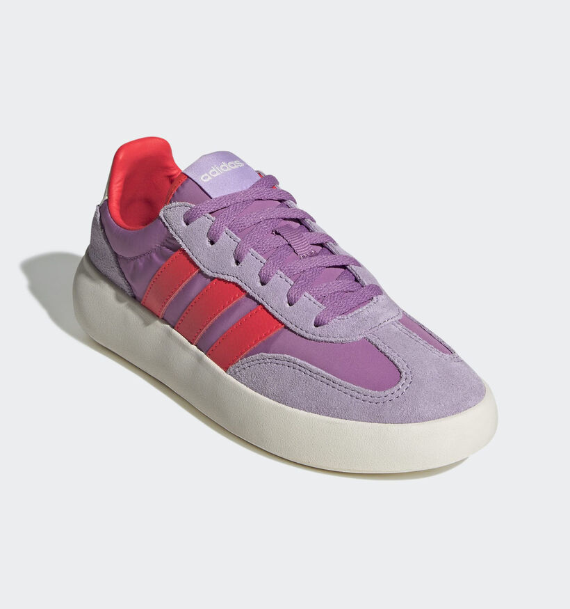 adidas Barreda Decode Baskets basses en Violet pour filles (359614) - pour semelles orthopédiques