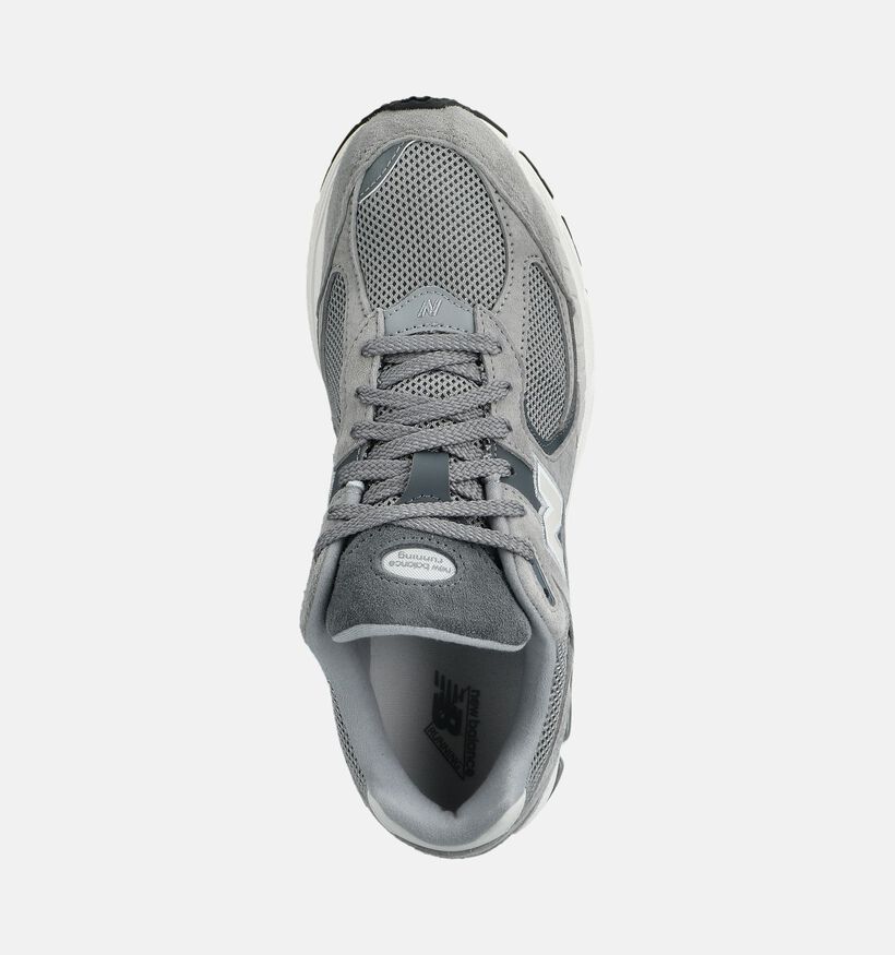 New Balance 2002 Baskets basses en Gris pour hommes (375118) - pour semelles orthop&eacute;diques