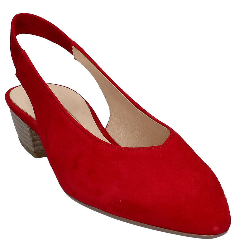 Gabor Blauwe Pumps in daim (271702)