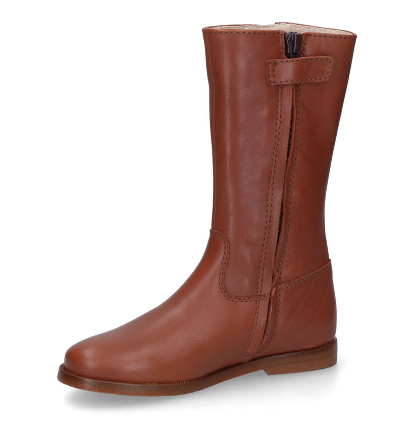 Beberlis Bottes hautes en Cognac pour filles (315704)