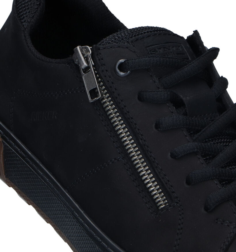 Rieker Chaussures à lacets en Noir pour hommes (327942) - pour semelles orthopédiques