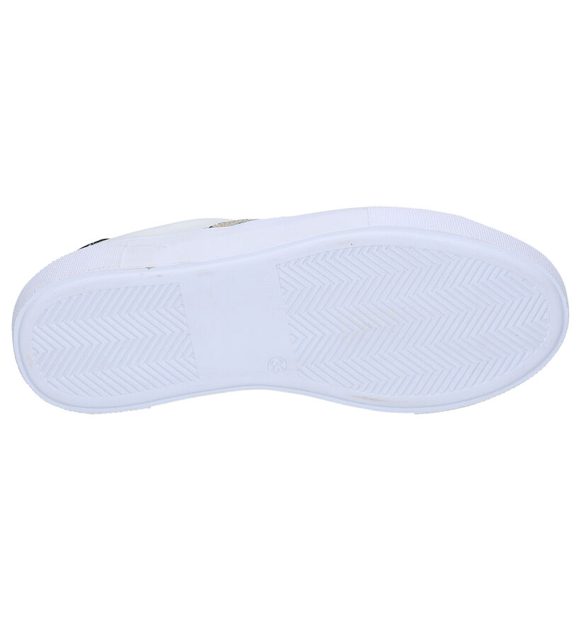 Milo & Mila Baskets basses en Blanc en cuir (266645)