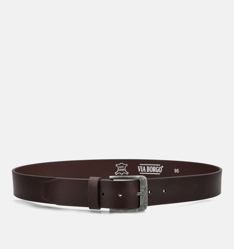 Via Borgo Ceinture en Marron fonc&eacute; pour hommes (381271)
