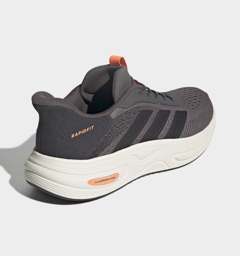 adidas Cloudfoam Cuxxion - RapidFit Donkergrijze Sneakers voor heren (372694) - geschikt voor steunzolen