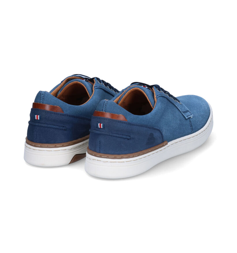 Bullboxer Chaussures à lacets en Rouge pour hommes (302204) - pour semelles orthopédiques