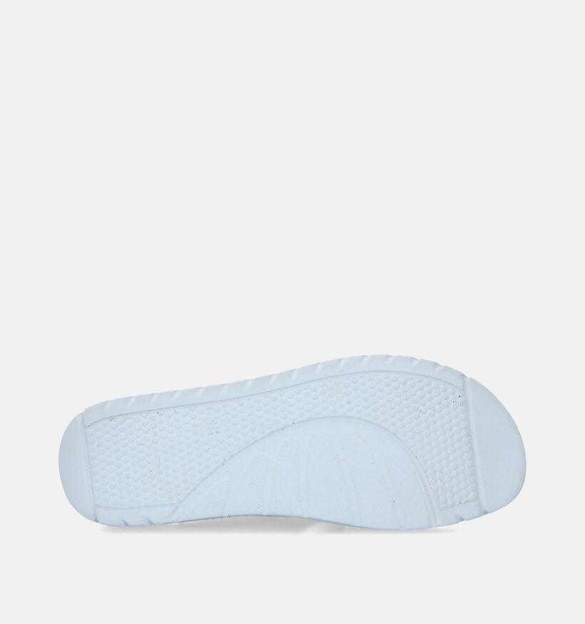 Inblu Nu-pieds compensées en Blanc pour femmes (341933)