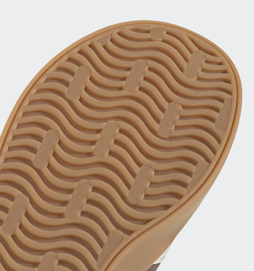 adidas VL Court 3.0 Bruine Sneakers voor jongens (372713) - geschikt voor steunzolen