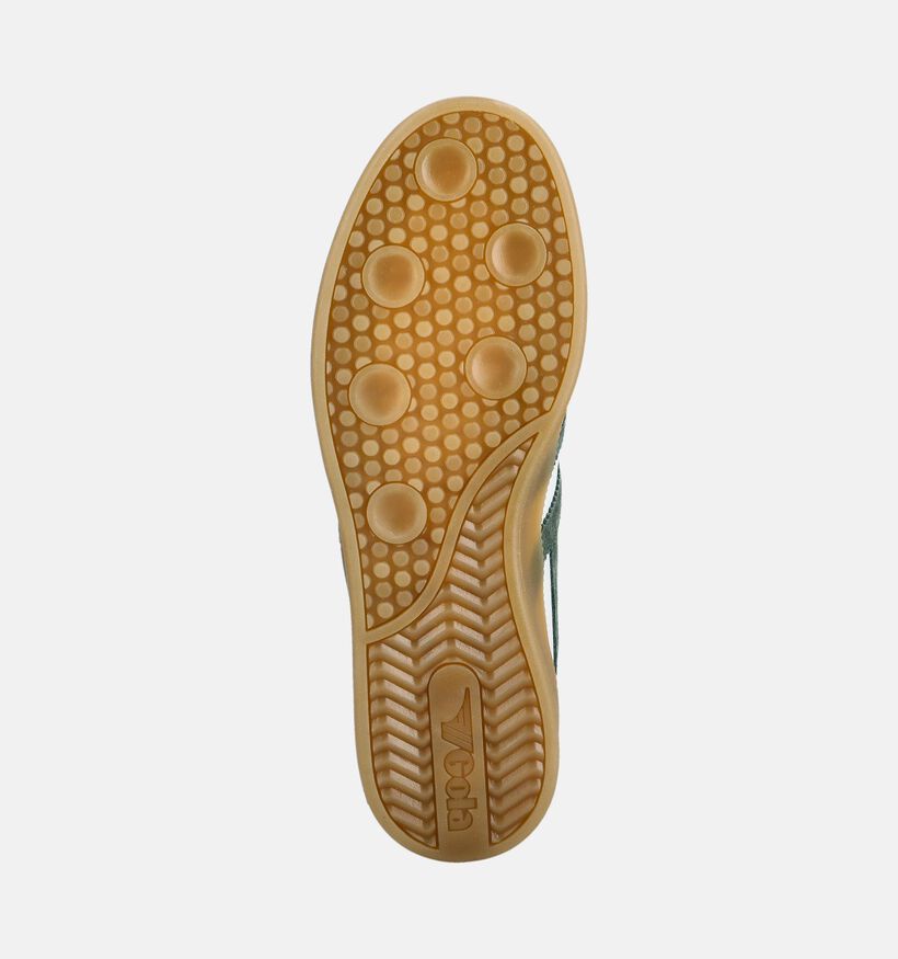 Gola Viper Leather Chaussures plates en Vert pour hommes (368576) - pour semelles orthop&eacute;diques