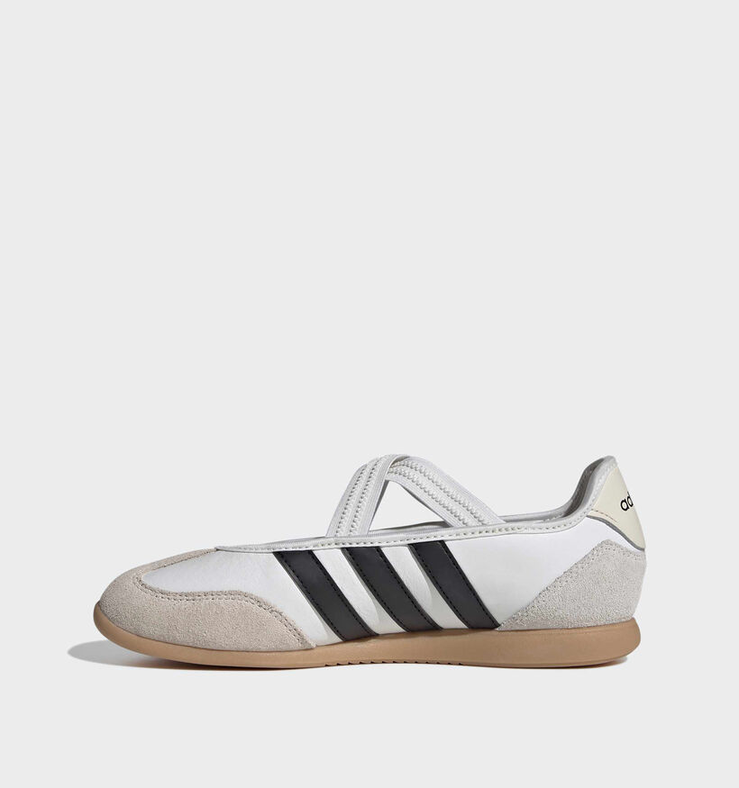 adidas Barreda Mary Jane Witte/Zwarte Ballerina's voor dames (366754) - geschikt voor steunzolen