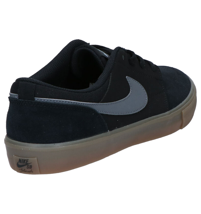 Nike SB Portmore II Solar Kaki Sneakers in daim (261693)