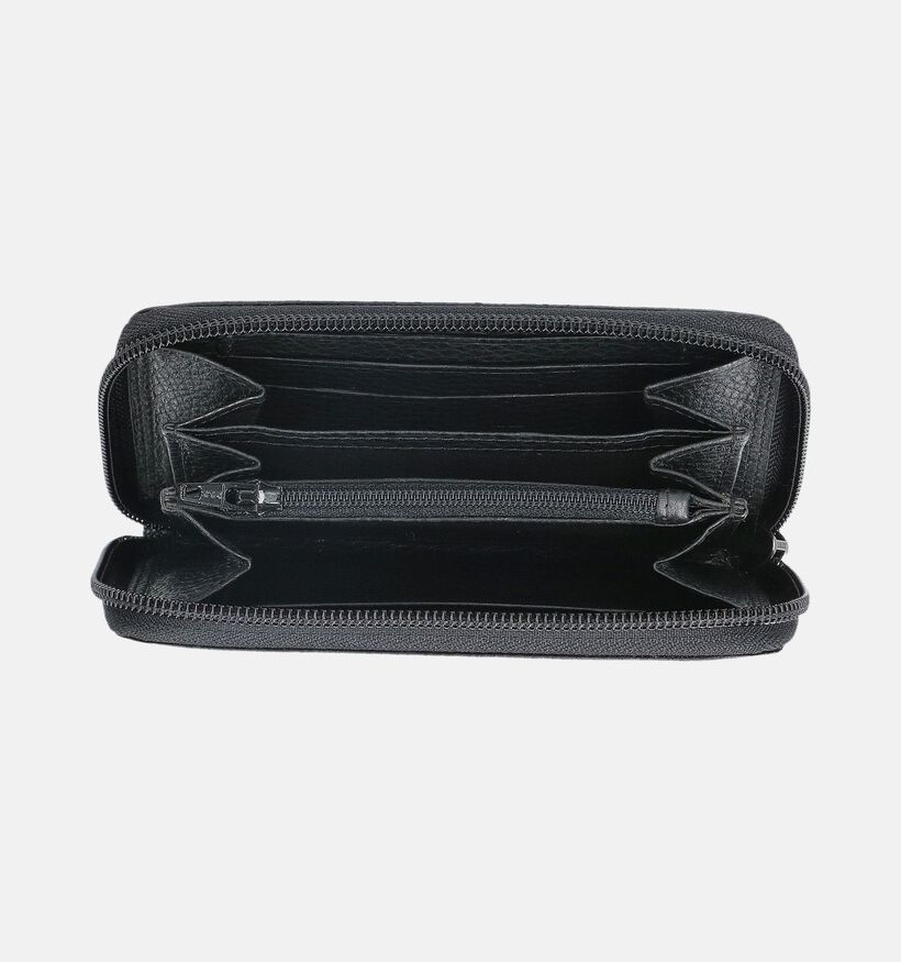 Label M Zwarte Portemonnee voor dames (374190)