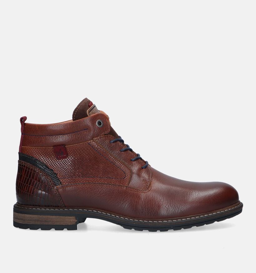 Australian Conley Cognac Veterboots voor heren (329961) - geschikt voor steunzolen