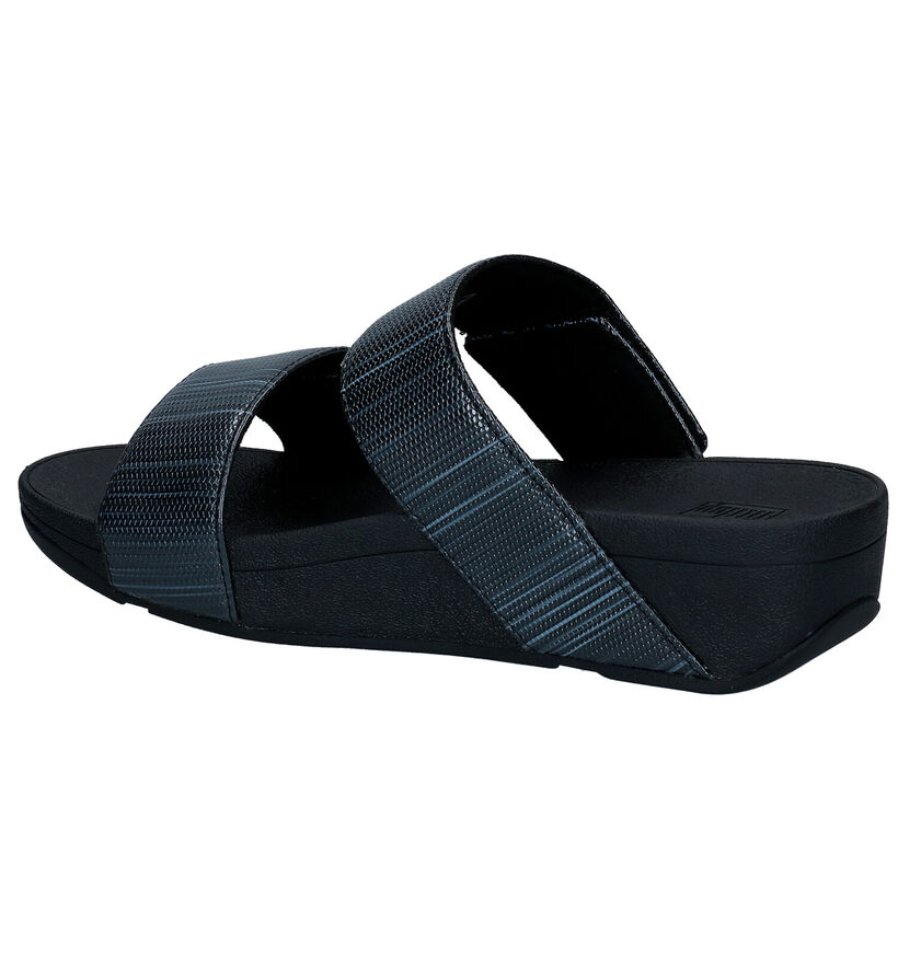 FitFlop Mina Nu-pieds en Noir en simili cuir (286112)