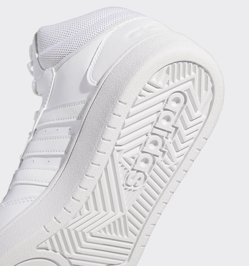 adidas Hoops 3.0 Mid Witte Sneakers voor dames (329412) - geschikt voor steunzolen