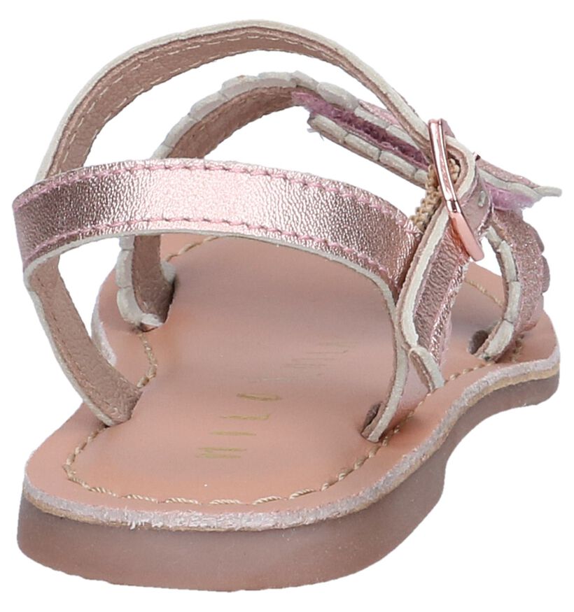 Rose Golden Sandalen Milo & Mila in leer (241259)