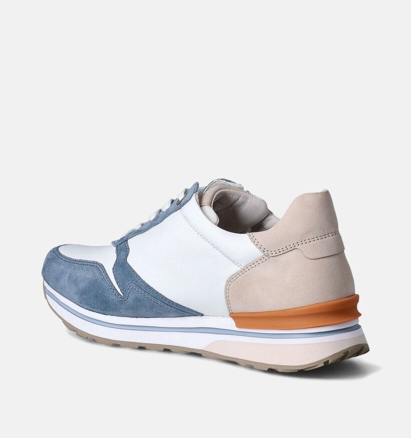 Gabor OptiFit Witte Sneakers voor dames (352082) - geschikt voor steunzolen