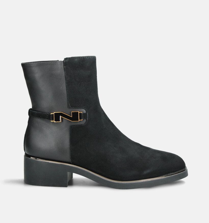 Nathan-Baume Zwarte Enkellaarzen voor dames (363622)