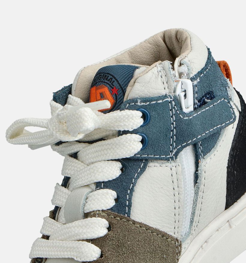 Little David Bruno Witte Hoge Sneakers voor jongens (364660) - geschikt voor steunzolen