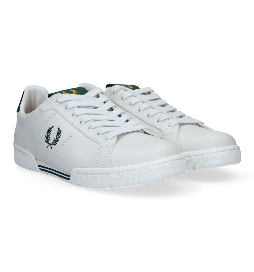 Fred Perry Witte Veterschoenen voor heren (321971)