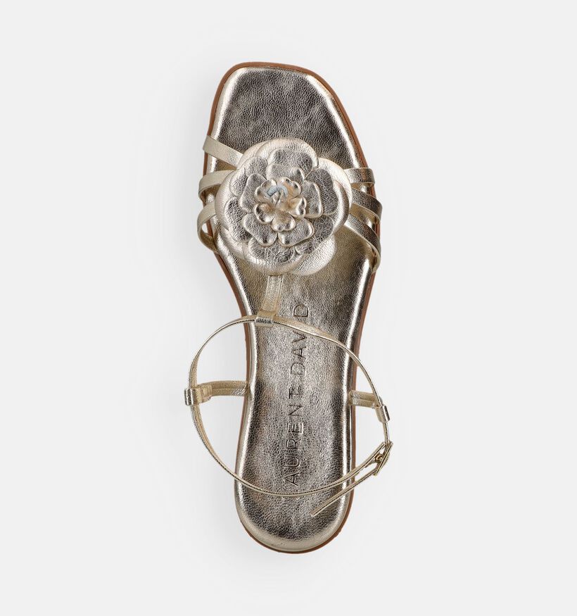 Laurent David Sandales plates en Or pour femmes (373556)
