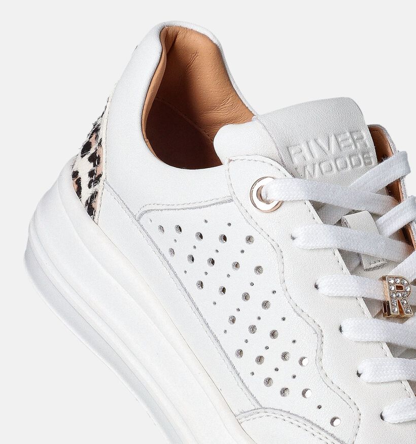 River Woods Audrey Ecru Sneakers voor dames (356799) - geschikt voor steunzolen