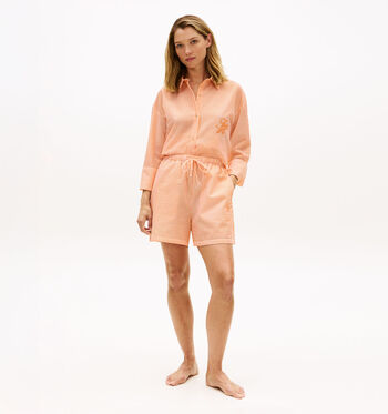 Tommy Hilfiger Broeken Oranje/Blauw