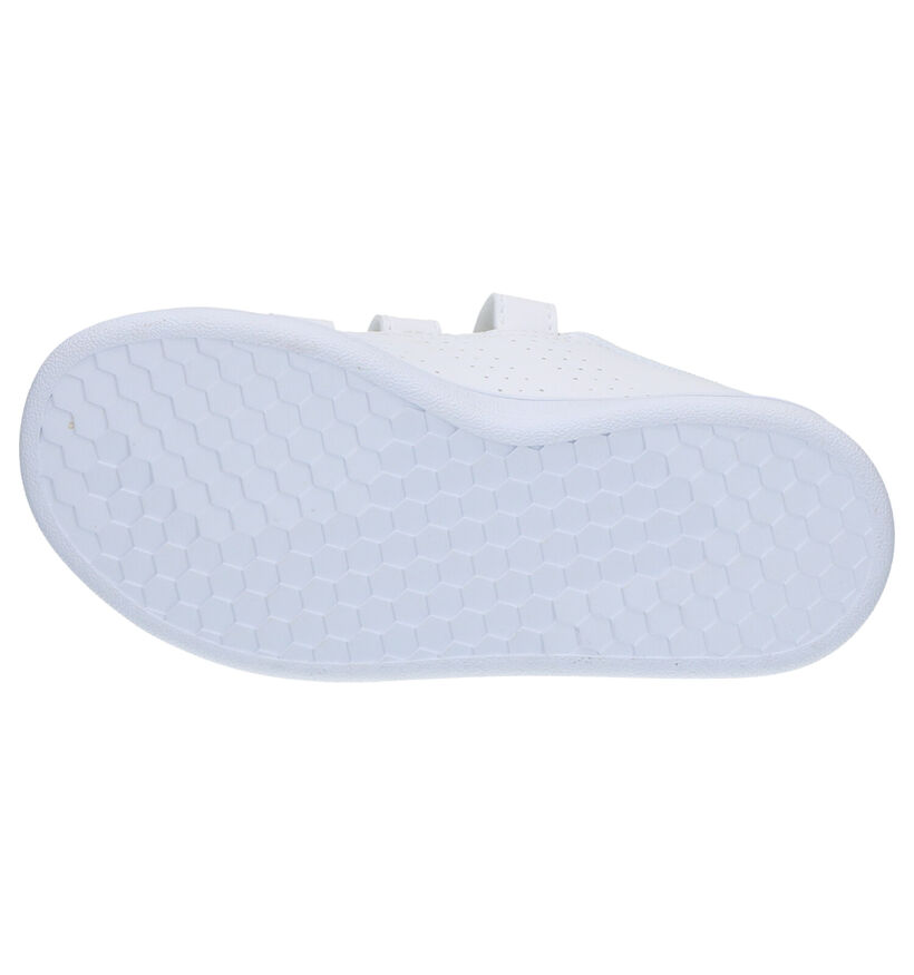 adidas Advantage C Baskets en Blanc pour filles (319539) - pour semelles orthopédiques