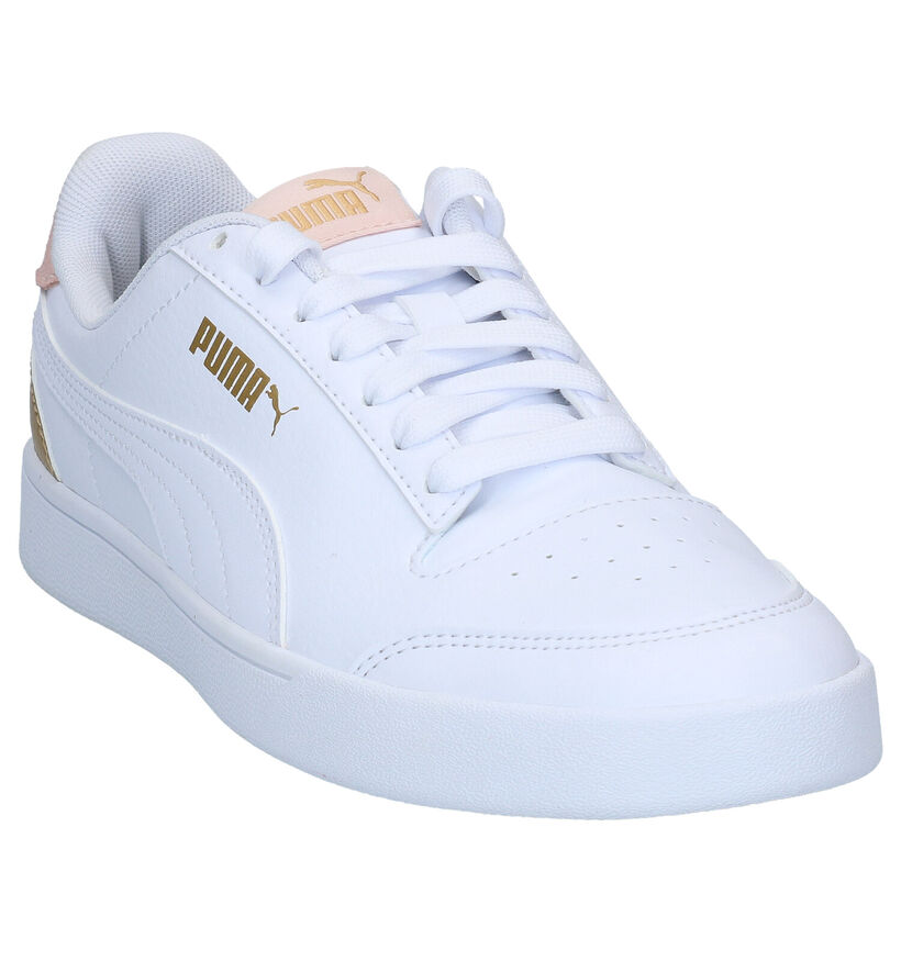 Puma Shuffle Baskets en Blanc pour femmes (318647) - pour semelles orthopédiques