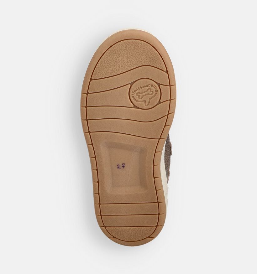 STONES and BONES Palmy Gouden/Roze Hoge Sneakers STONES and BONES Palmy Gouden/Roze Hoge Sneakers voor meisjes (362030) - geschikt voor steunzolen