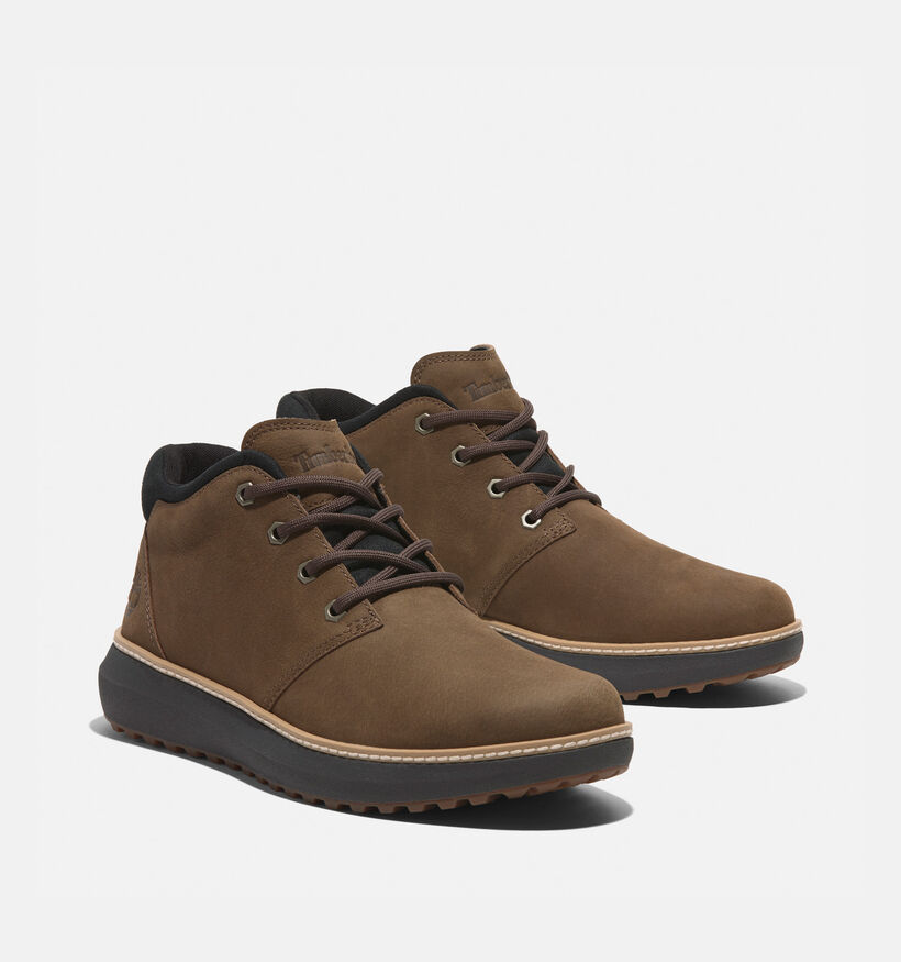 Timberland Hudson Road Mid Chukka Bruine Bottines voor heren (344941) - geschikt voor steunzolen