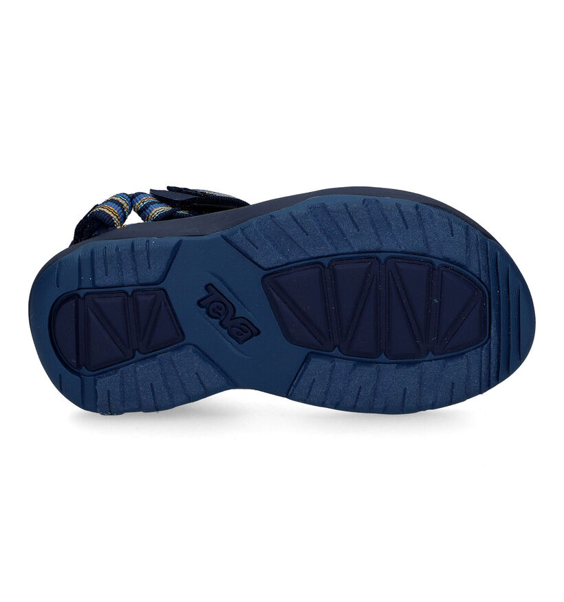 Teva Hurricane Blauwe Sandalen in stof (322026)